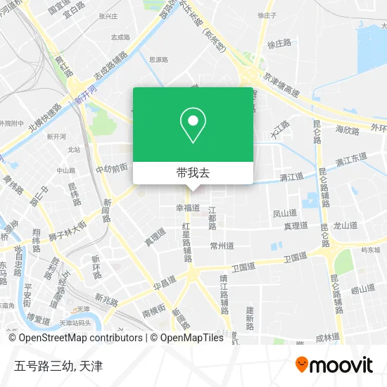 五号路三幼地图