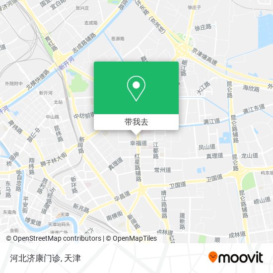 河北济康门诊地图