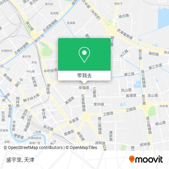 盛宇里地图