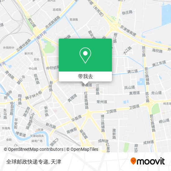 全球邮政快递专递地图