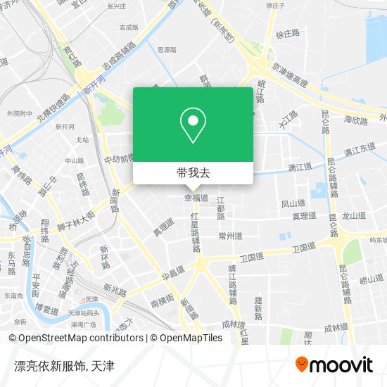 漂亮依新服饰地图