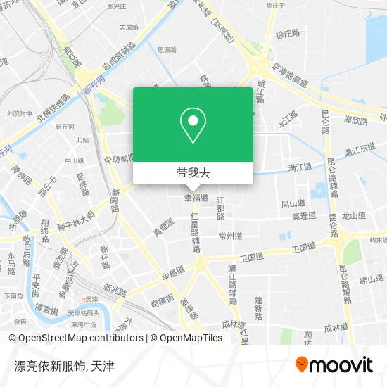 漂亮依新服饰地图