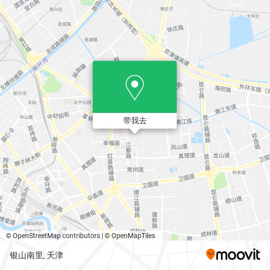 银山南里地图