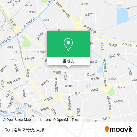 银山南里-3号楼地图