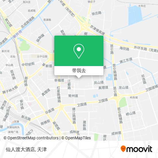 仙人渡大酒店地图
