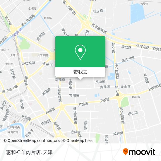 惠和祥羊肉片店地图