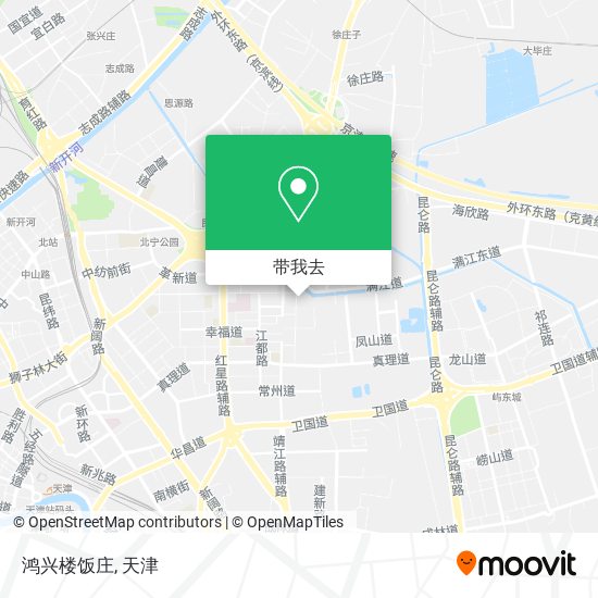 鸿兴楼饭庄地图