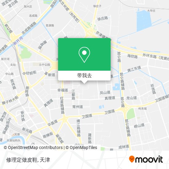 修理定做皮鞋地图