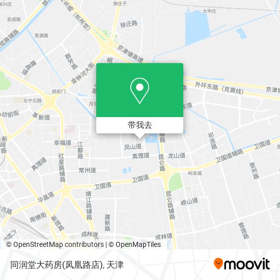 同润堂大药房(凤凰路店)地图