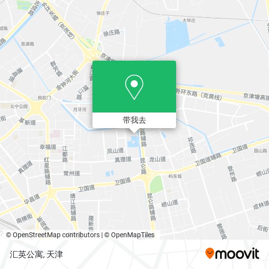 汇英公寓地图