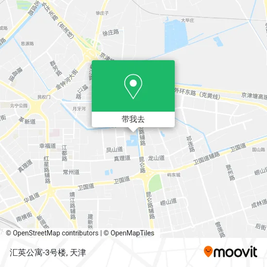 汇英公寓-3号楼地图