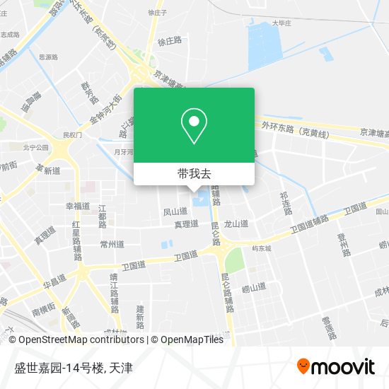 盛世嘉园-14号楼地图