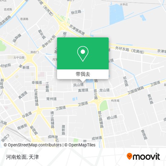 河南烩面地图