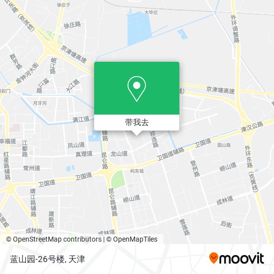 蓝山园-26号楼地图