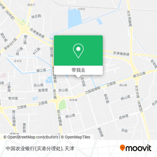 中国农业银行(滨港分理处)地图