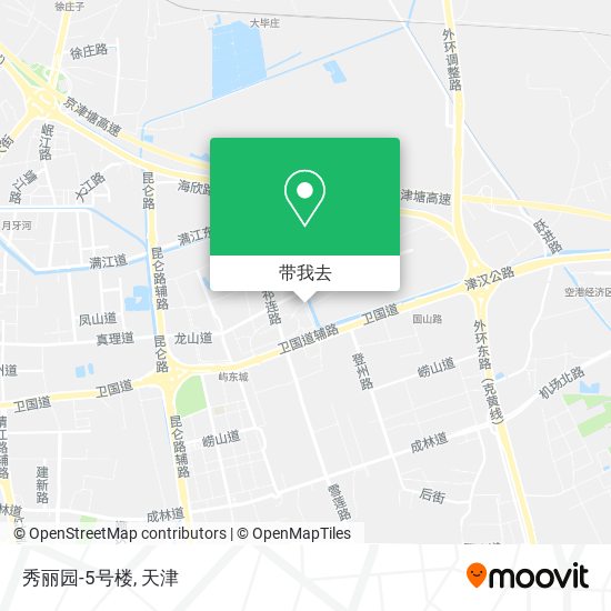 秀丽园-5号楼地图