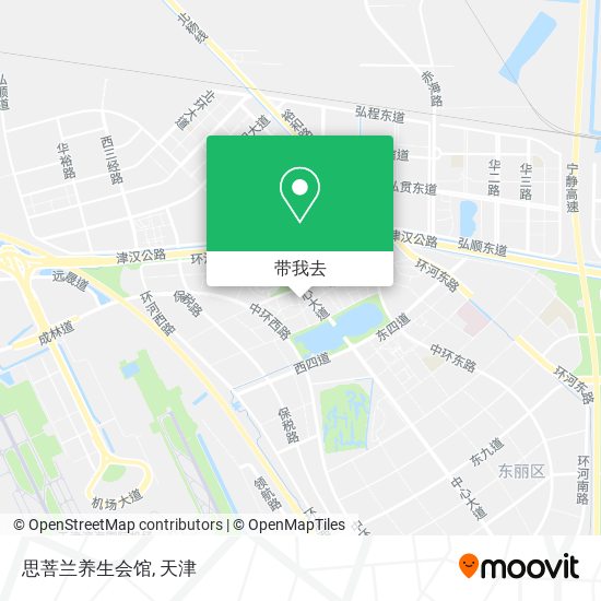 思菩兰养生会馆地图