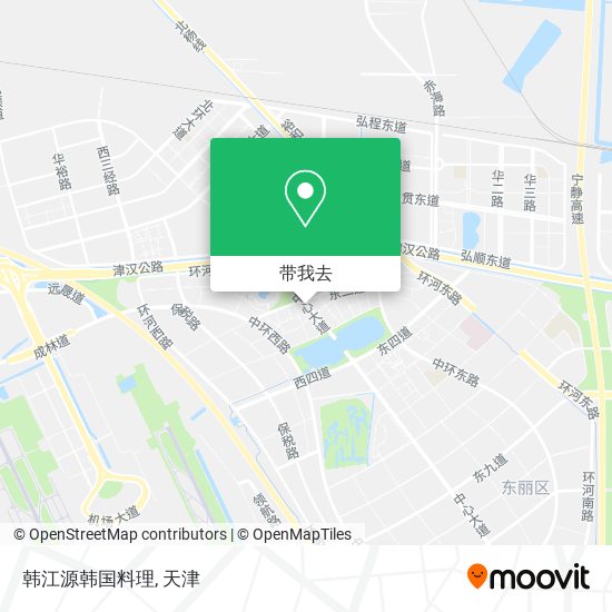 韩江源韩国料理地图