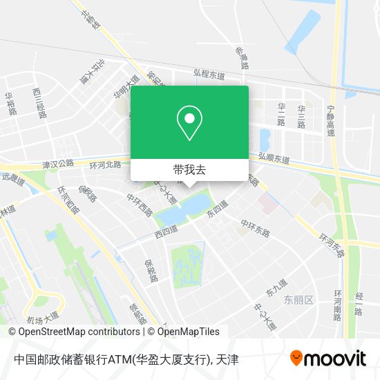 中国邮政储蓄银行ATM(华盈大厦支行)地图