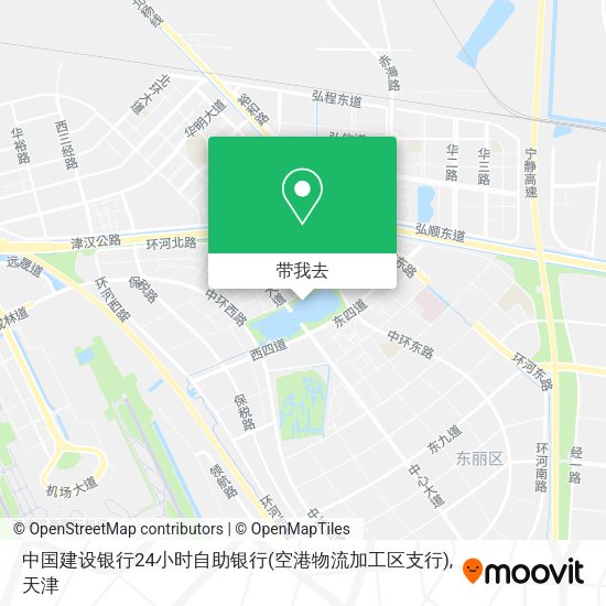 中国建设银行24小时自助银行(空港物流加工区支行)地图
