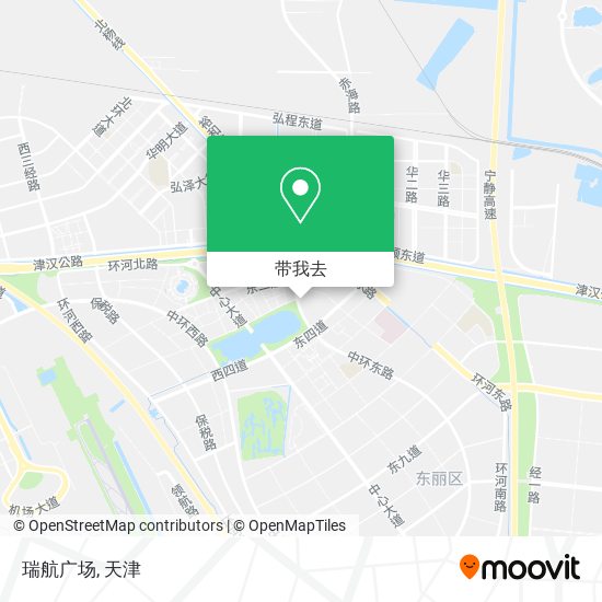 瑞航广场地图