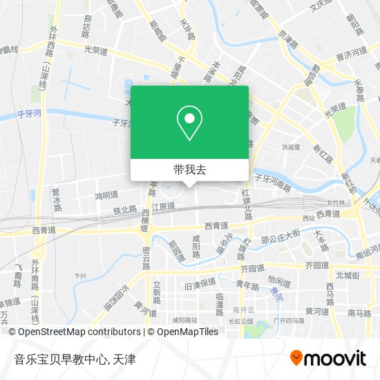 音乐宝贝早教中心地图