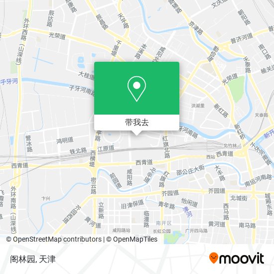 阁林园地图