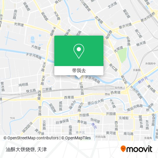 油酥大饼烧饼地图
