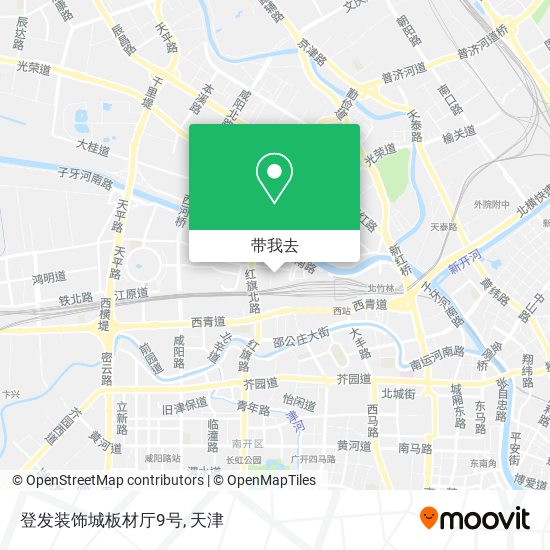 登发装饰城板材厅9号地图