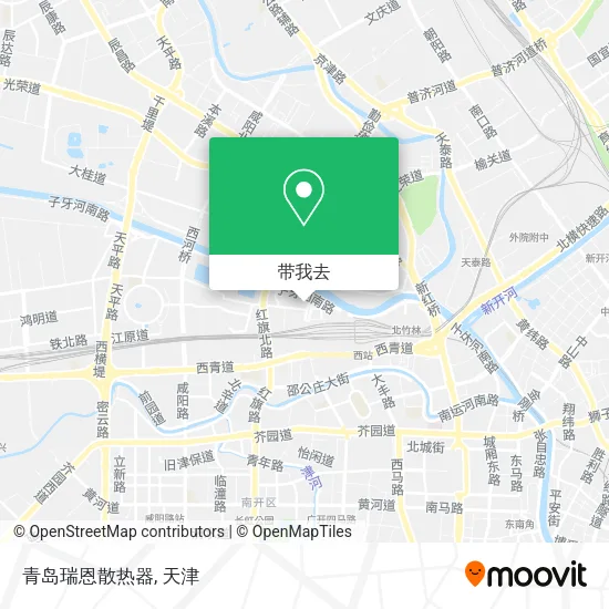 青岛瑞恩散热器地图