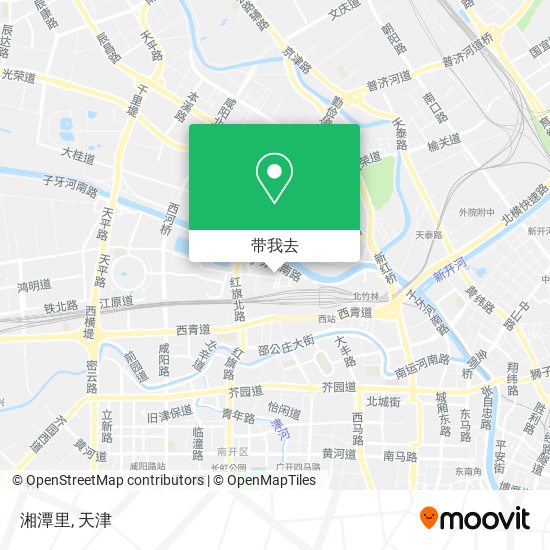 湘潭里地图