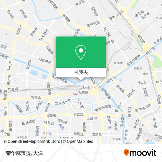 荣华麻辣烫地图