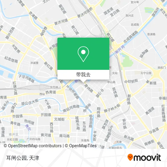 耳闸公园地图