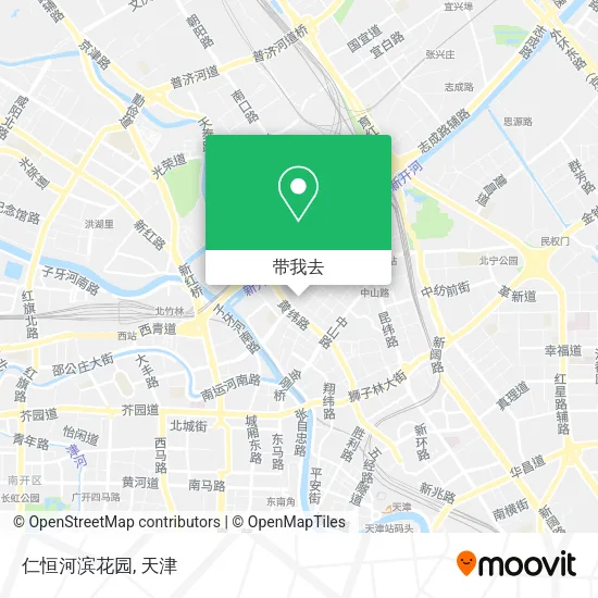 仁恒河滨花园地图