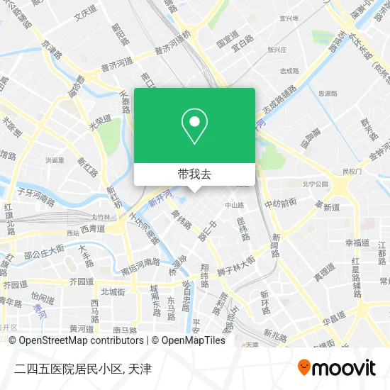 二四五医院居民小区地图