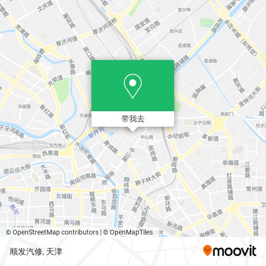 顺发汽修地图