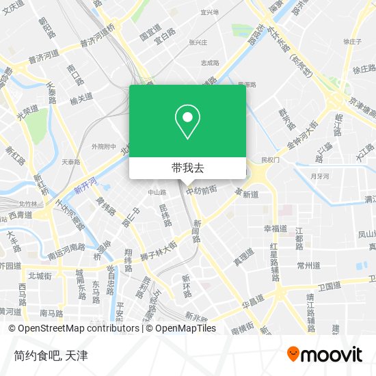 简约食吧地图