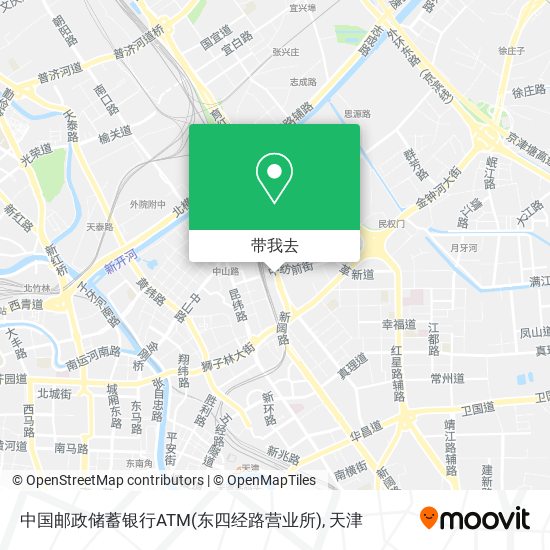 中国邮政储蓄银行ATM(东四经路营业所)地图