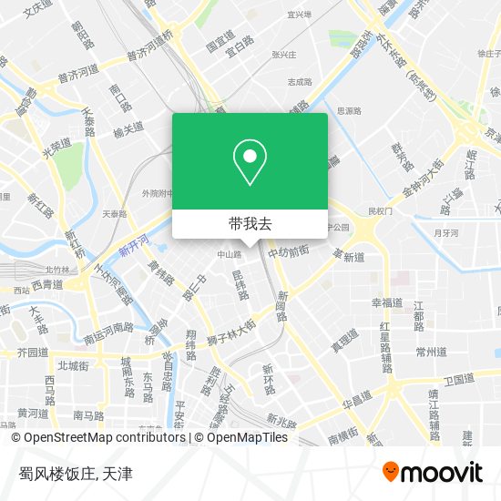 蜀风楼饭庄地图