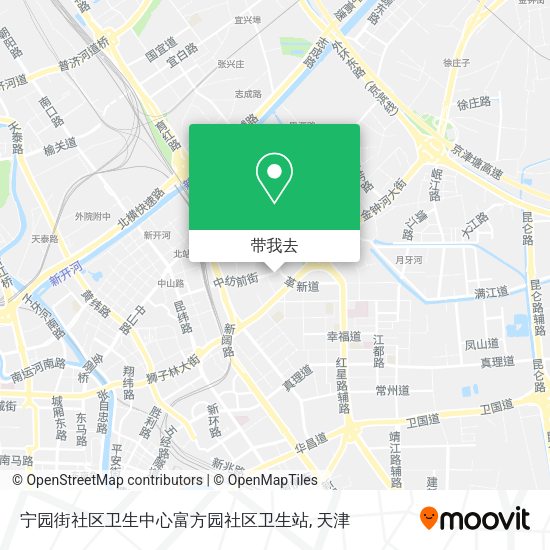 宁园街社区卫生中心富方园社区卫生站地图