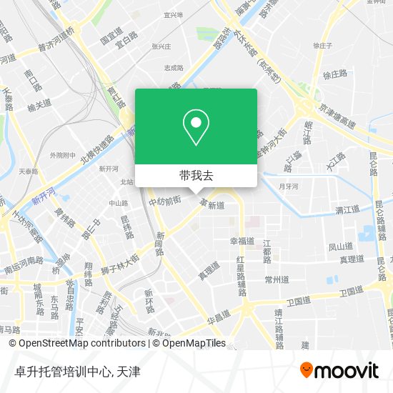 卓升托管培训中心地图
