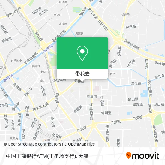 中国工商银行ATM(王串场支行)地图