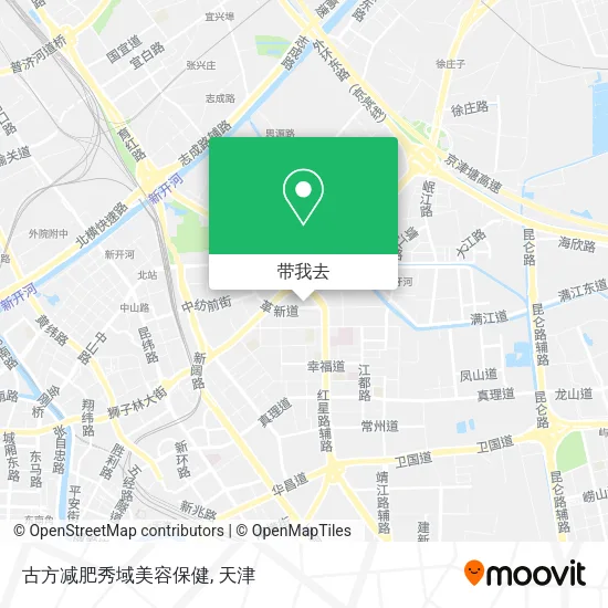 古方减肥秀域美容保健地图