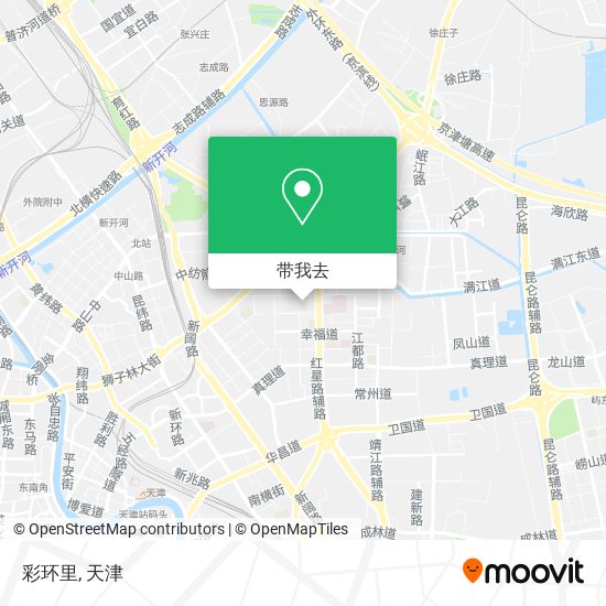 彩环里地图
