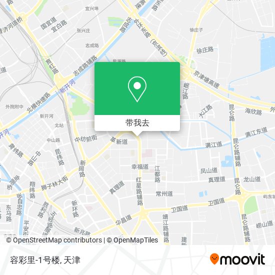 容彩里-1号楼地图