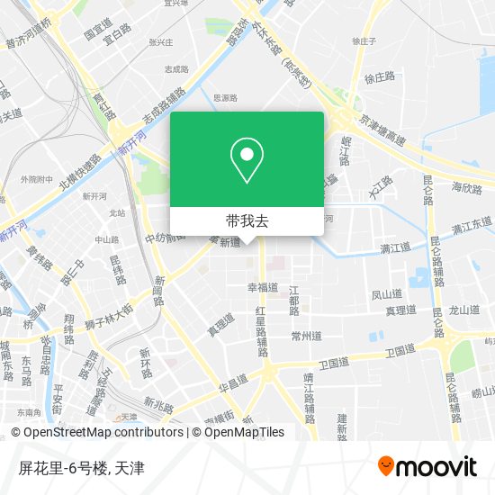 屏花里-6号楼地图