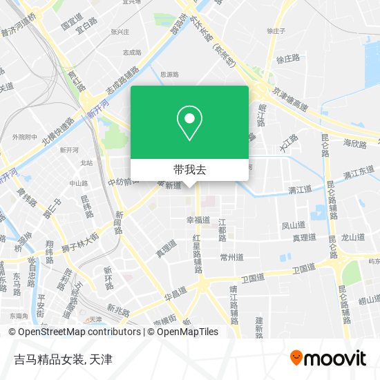 吉马精品女装地图