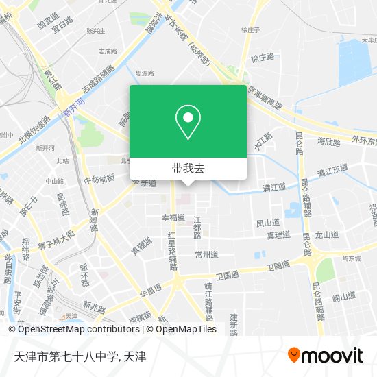 天津市第七十八中学地图