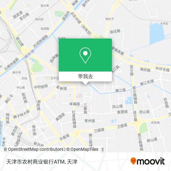 天津市农村商业银行ATM地图