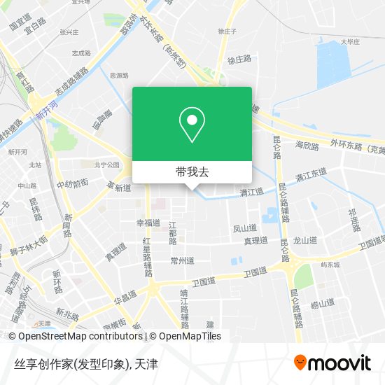 丝享创作家(发型印象)地图